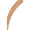 Ekena Millwork 5 1/2"W x 14"D x 26"H Thorton Smooth Knee Brace, Western Red Cedar BRC06X14X26THR00SWR - alternate 2
